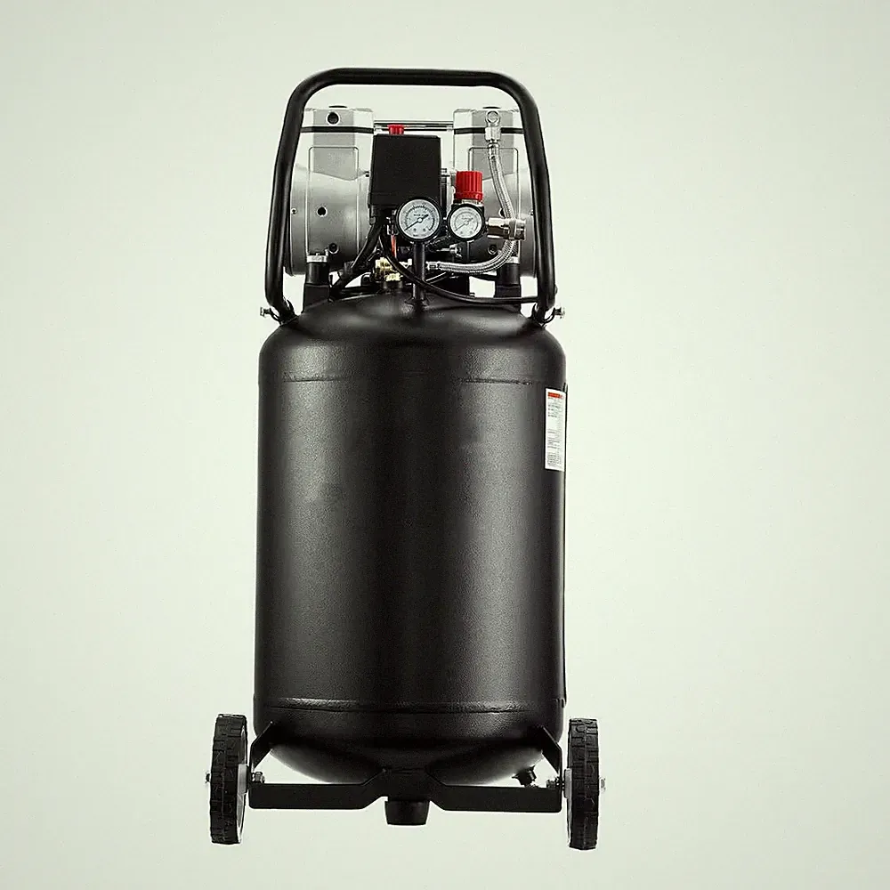 10-Gal. Air Compressor, 120-Volt, 2HP 4.8 SCFM at 90PSI, Max 125PSI Pressure Oil