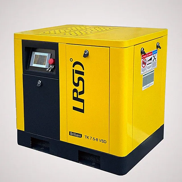10HP 3Phase Variable Frequency Drive Rotary Screw Air Compressor 208V-230V 38CFM