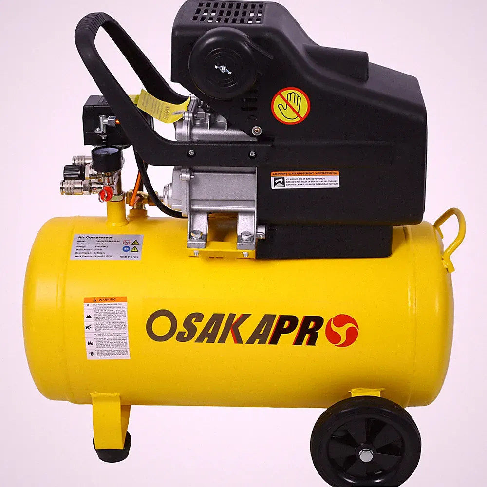 3.5HP Portable 10 Gallon Oil-Lubricated Air Compressor Tank- Ultra Quiet