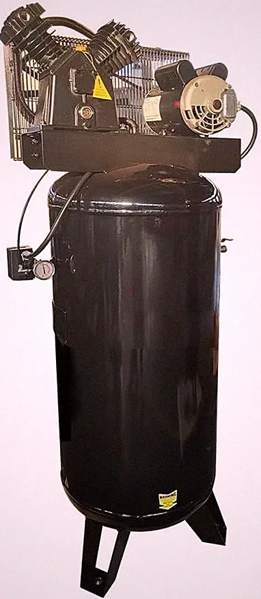 3HP Electric Vertical Air Compressor ASME 60 Gallon Tank 10CFM@115PSI