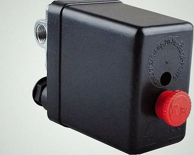 Central Pneumatic Air Compressor Pressure Switch Control Valve Replacement