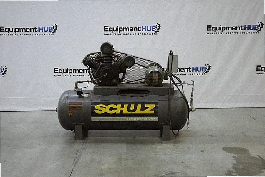 Schulz CSW 40 MAX 10 HP 120 Gallon Horizontal Piston Air Compressor